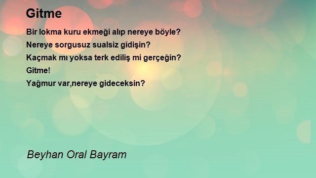 Beyhan Oral Bayram