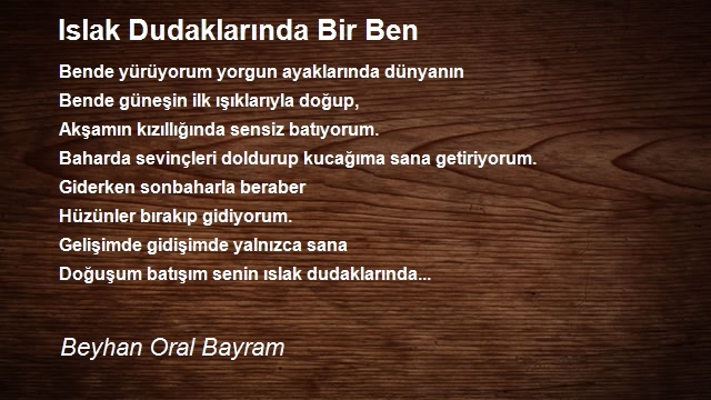 Beyhan Oral Bayram