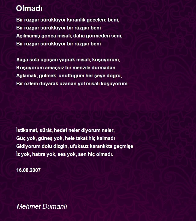 Mehmet Dumanlı