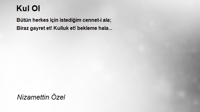 Nizamettin Özel