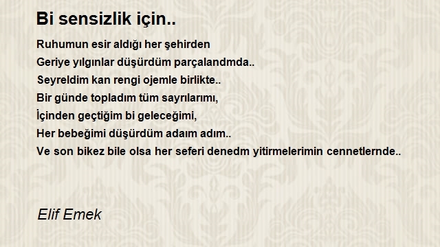 Elif Emek