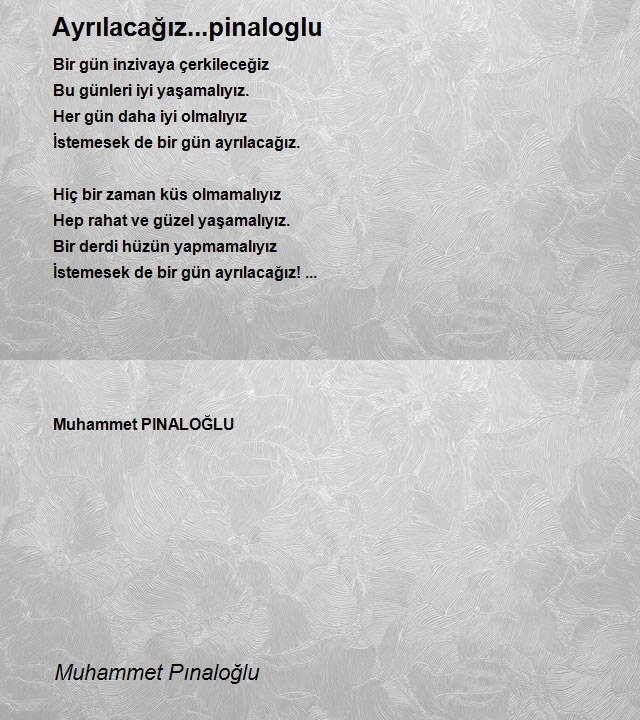 Muhammet Pınaloğlu