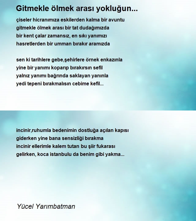 Yücel Yarımbatman