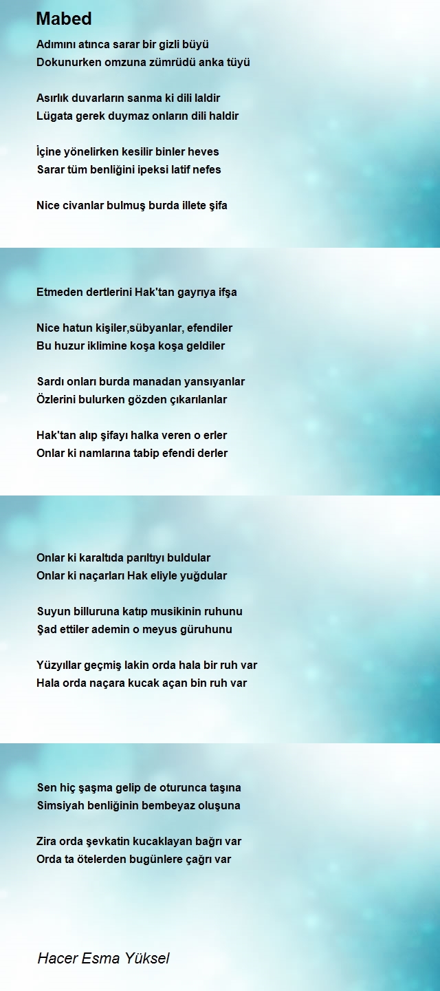 Hacer Esma Yüksel