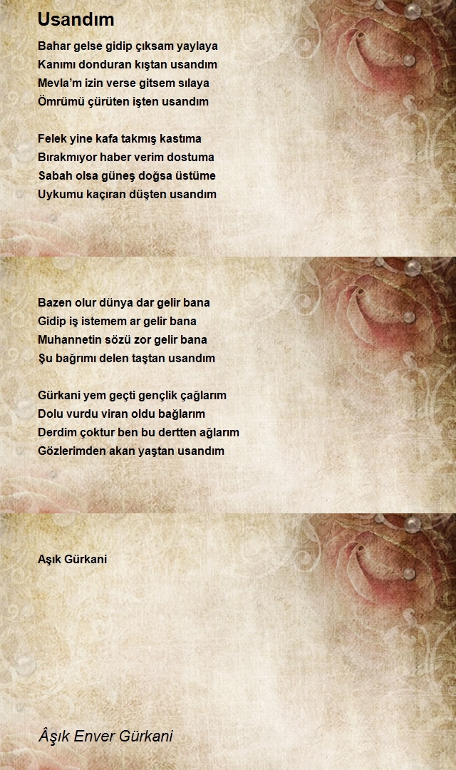 Âşık Enver Gürkani