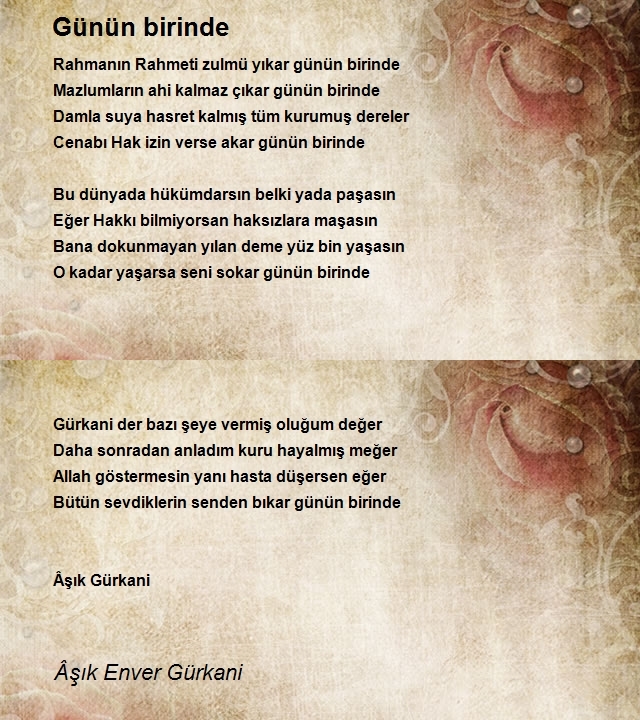 Âşık Enver Gürkani