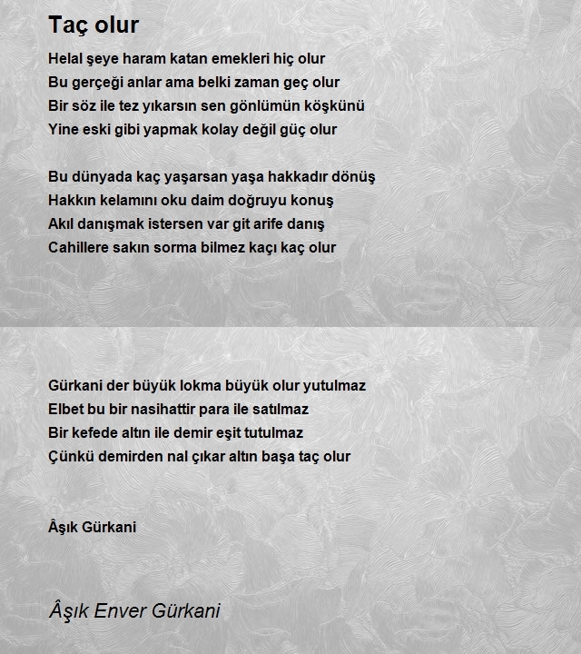 Âşık Enver Gürkani