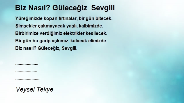 Veysel Tekye