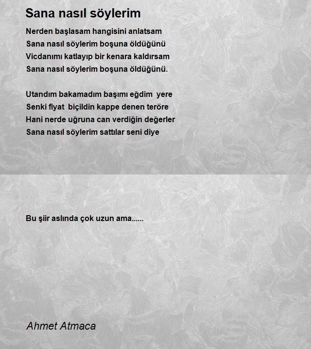 Ahmet Atmaca