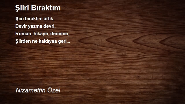 Nizamettin Özel