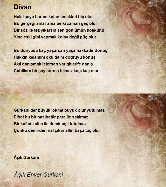 Âşık Enver Gürkani