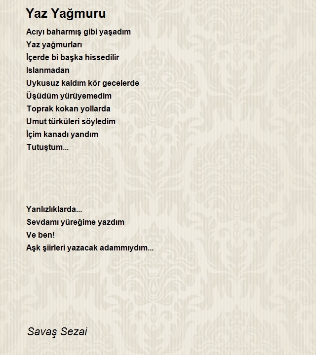 Savaş Sezai