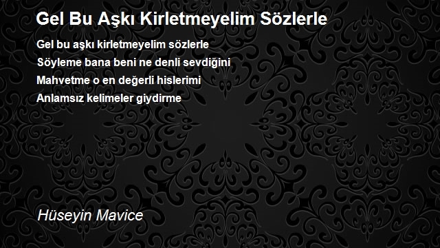 Hüseyin Mavice