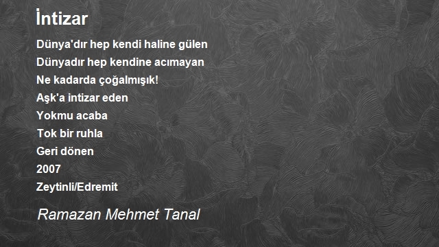 Ramazan Mehmet Tanal