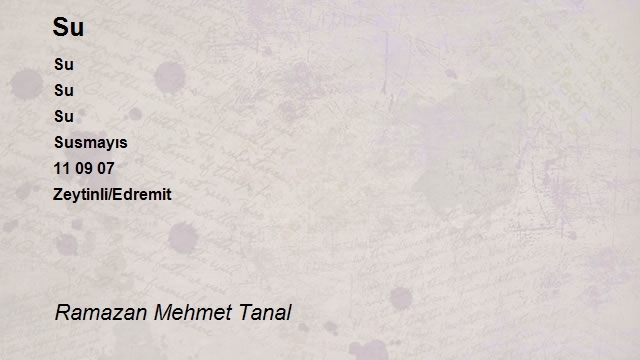 Ramazan Mehmet Tanal