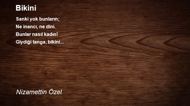 Nizamettin Özel