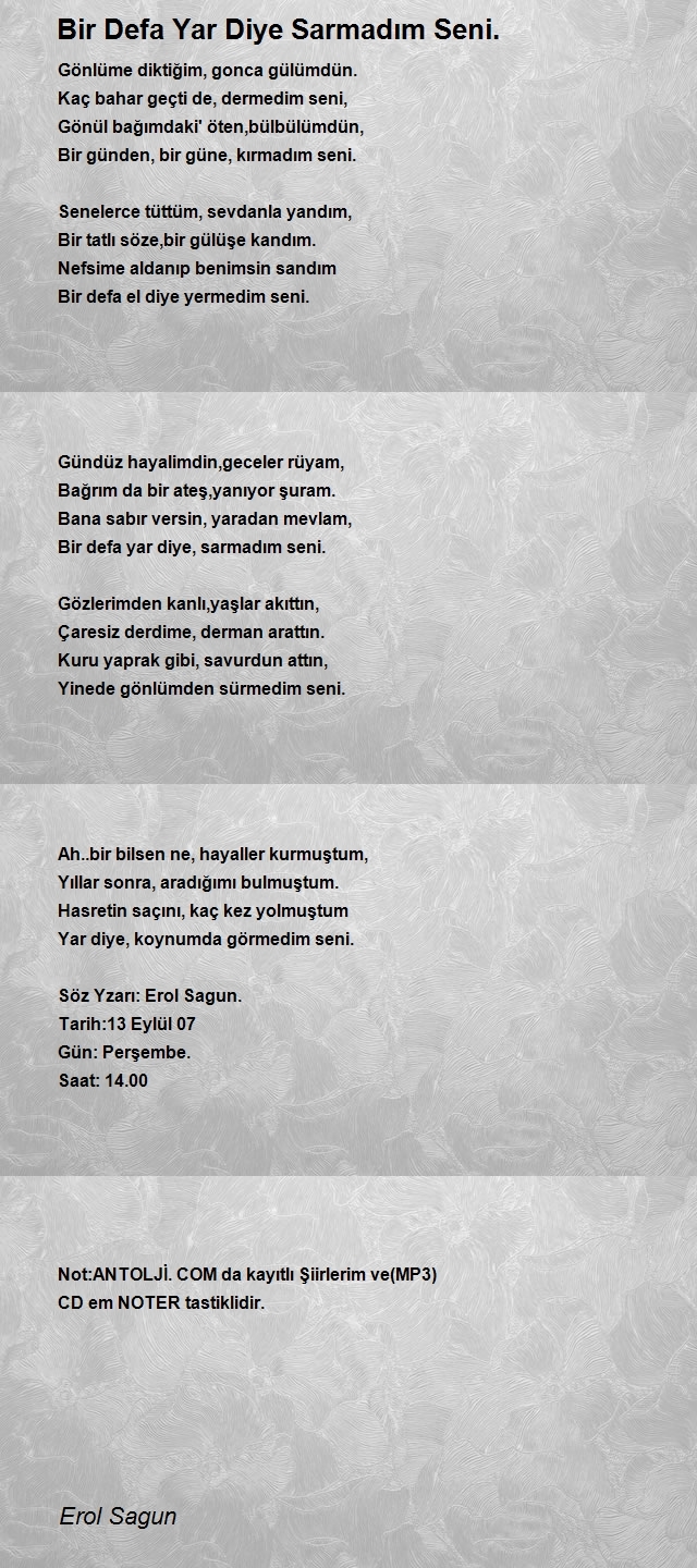 Erol Sagun