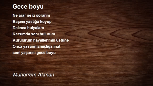 Muharrem Akman