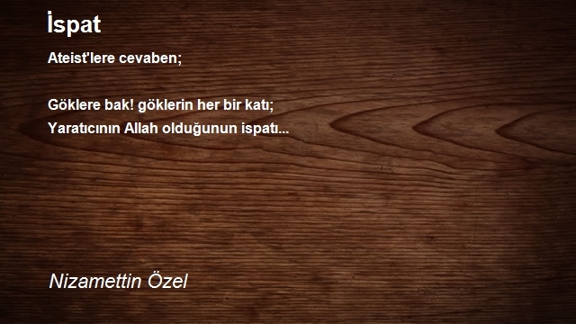 Nizamettin Özel