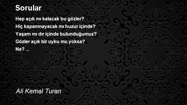 Ali Kemal Turan