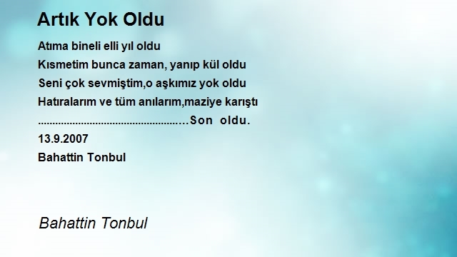 Bahattin Tonbul