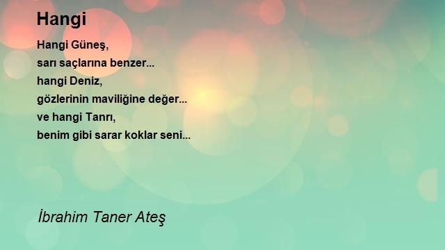 İbrahim Taner Ateş