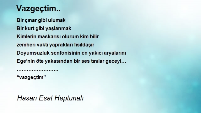 Hasan Esat Heptunalı