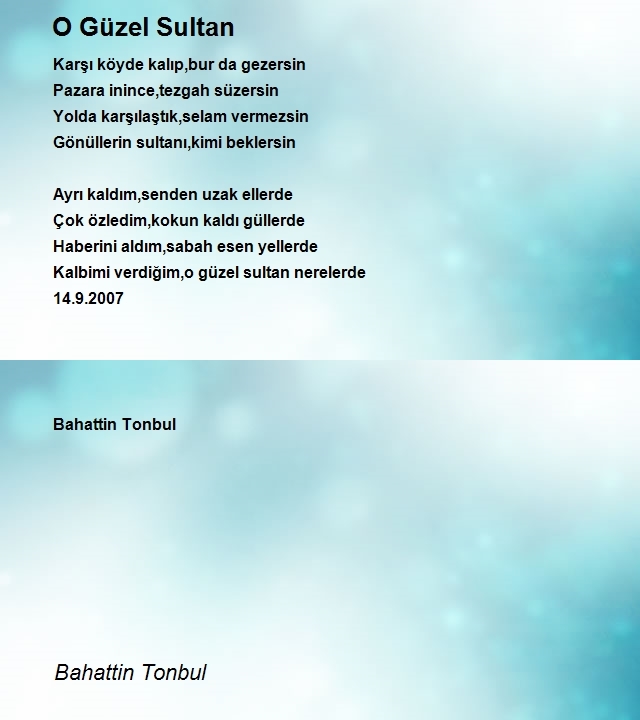 Bahattin Tonbul