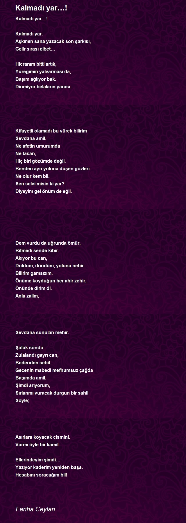 Feriha Ceylan