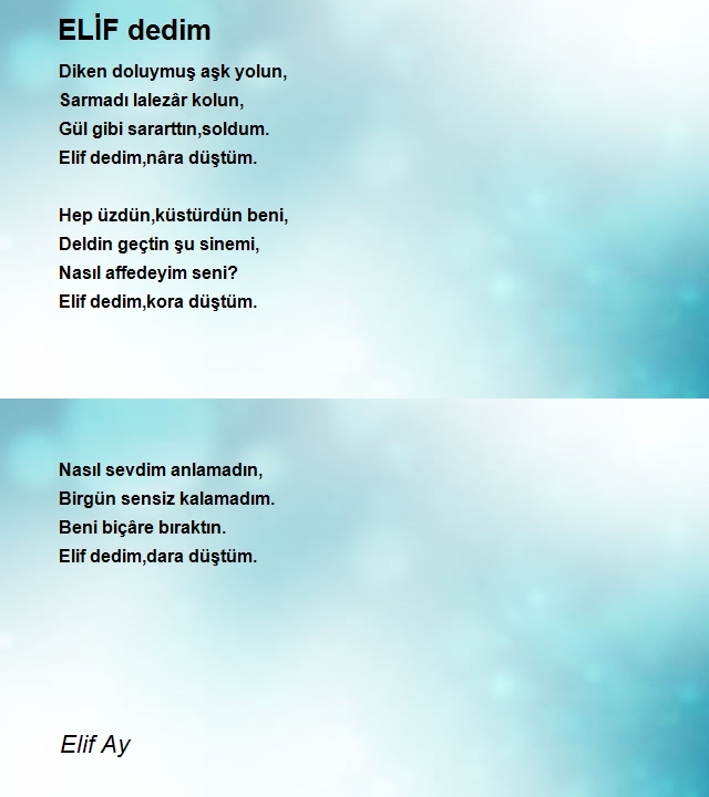 Elif Ay