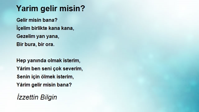 İzzettin Bilgin 