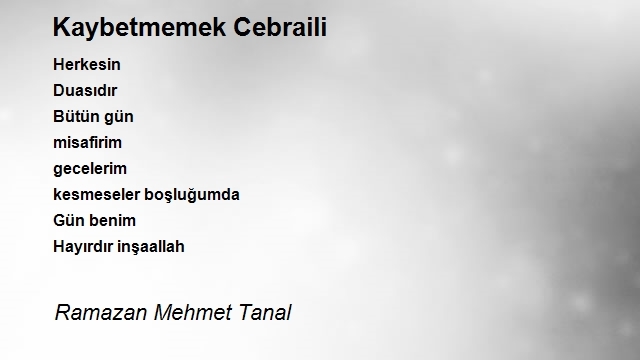 Ramazan Mehmet Tanal