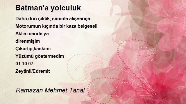 Ramazan Mehmet Tanal