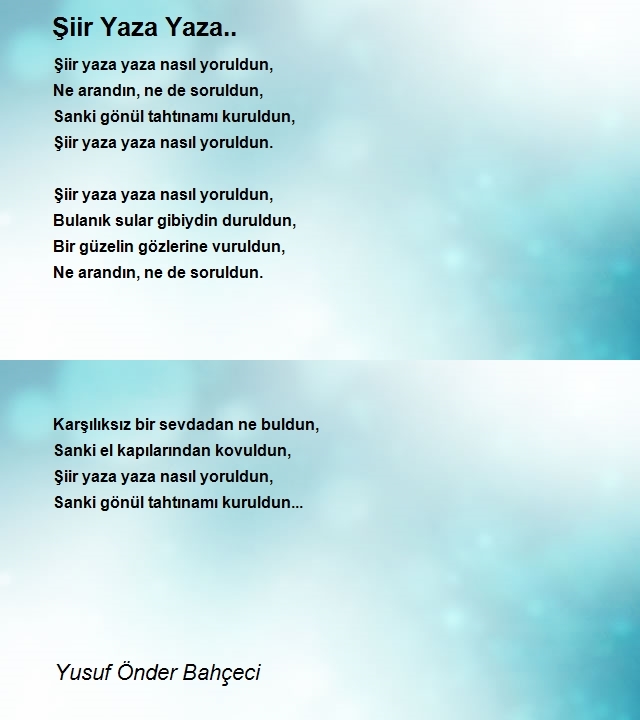 Yusuf Önder Bahçeci