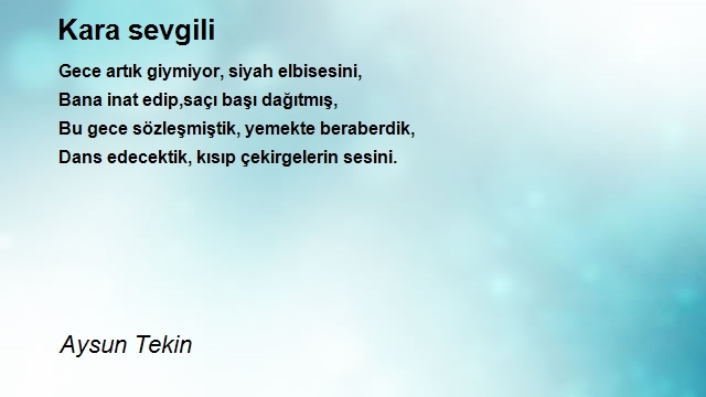 Aysun Tekin