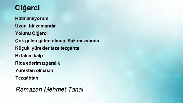 Ramazan Mehmet Tanal