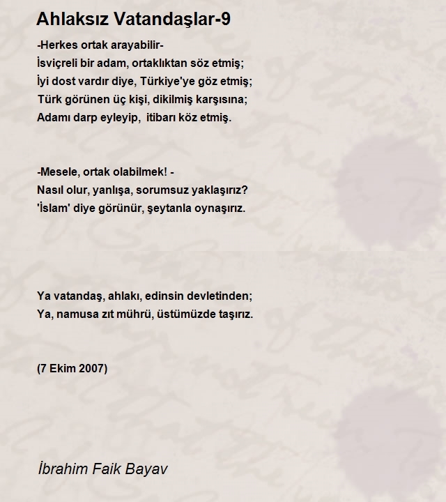 İbrahim Faik Bayav