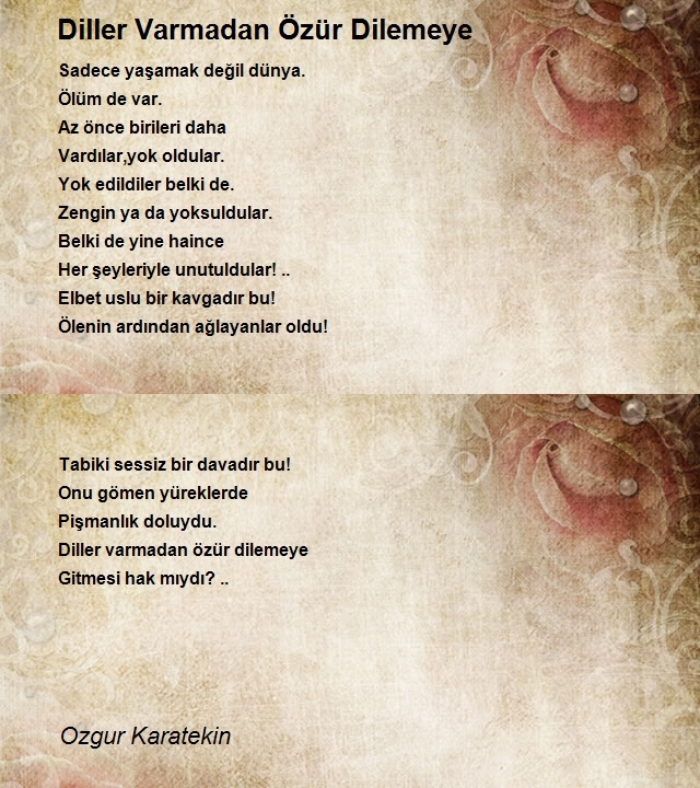 Ozgur Karatekin