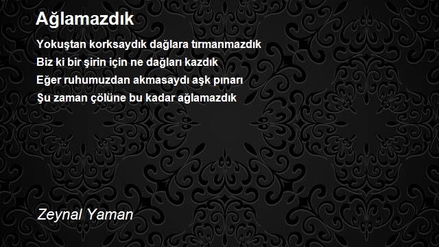 Zeynal Yaman