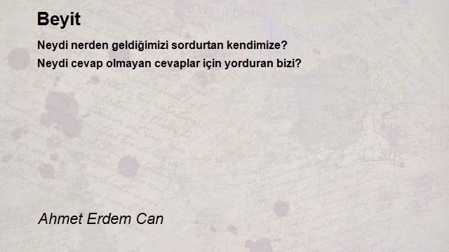 Ahmet Erdem Can