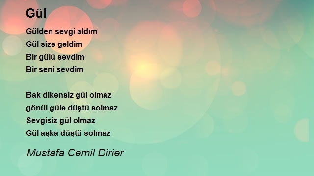 Mustafa Cemil Dirier