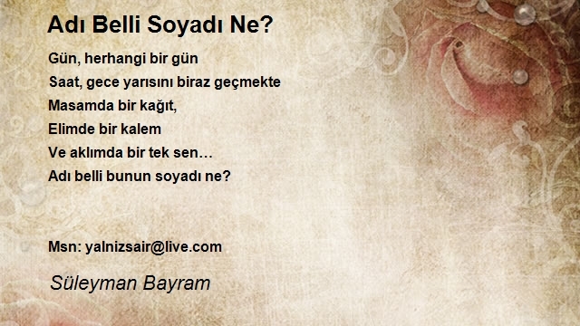 Süleyman Bayram