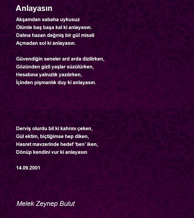 Melek Zeynep Bulut