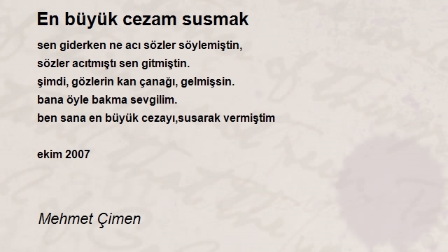 Mehmet Çimen