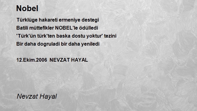 Nevzat Hayal