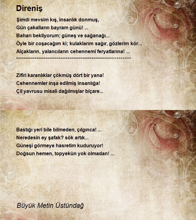 Büyük Metin Üstündağ