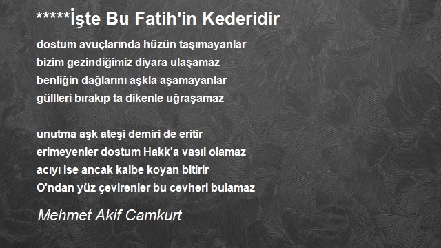 Mehmet Akif Camkurt