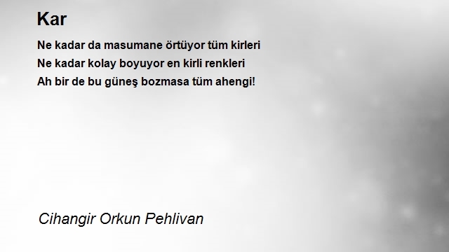 Cihangir Orkun Pehlivan