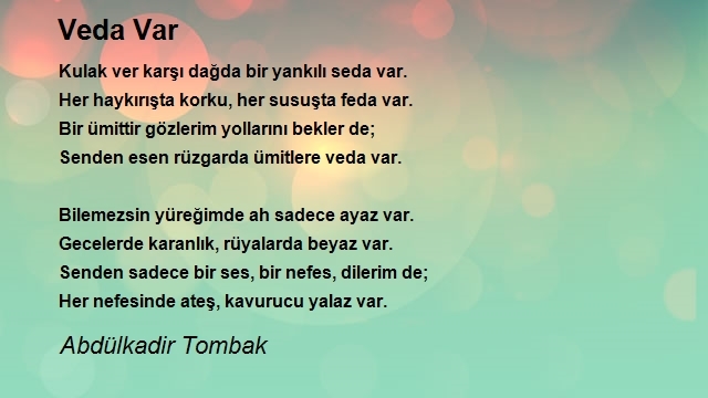 Abdülkadir Tombak