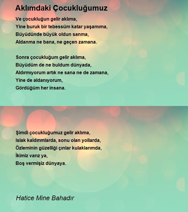 Hatice Mine Bahadır